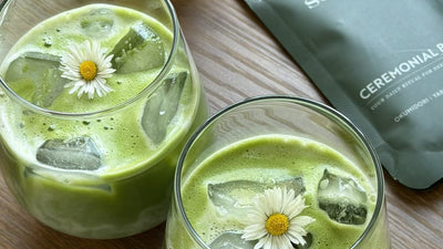 Iced Matcha Latte selber machen, ohne Klümpchen